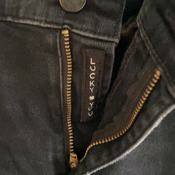LUCKY BRAND black skinny jeans - Picture 3 of 5